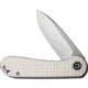 Civivi Knife Elementum 2.96'' Ivory G10/satin D2 Liner Lock