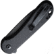 CIVIVI Elementum II Folding Knife, 2.96in, Carbon Steel, G10 Handle, Black Matte, C18062P1