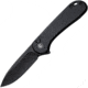 Civivi Knife Elementum Ii 2.96 '' G-10/blk Stonewash Bttn Lock