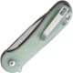 Civivi Knife Elementum Ii 2.96 '' Natural G10/satin Bttn Lock