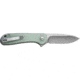 CIVIVI Elementum II Folding Knife, 2.96in, Carbon Steel, G10 Handle, Natural, C18062P2