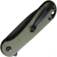Civivi Knife Elementum Ii 2.96 '' Od Green G10/blk Stonewash