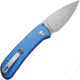Civivi Knife Quibit 2.98'' Blue /satin Finish Button Lock