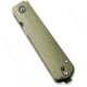 Civivi Sendy Flipper Assisted Opening Folding Knife 2.83 in, Nitro-V, Spey Point Blade, G10 Green/Red Handle, C21004B1CP