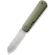 Civivi Sendy Flipper Assisted Opening Folding Knife 2.83 in, Nitro-V, Spey Point Blade, G10 Green/Red Handle, C21004B1CP