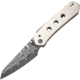 CIVIVI Knife Vision Fg 3" Ivory Damascus Blade Clam Pack, C22036DS1CP
