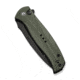 Civivi Knives Incindie 3.48 Folding Spear Point Plain Black Stonewashed 14C28N Steel Blade, OD Green Textured G10 Handle,C23053-2