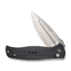 Civivi Knives Incindie 3.48 Folding Spear Point Plain Stonewashed 14C28N Steel Blade, Black Textured G10 Handle,C23053-3