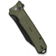 Civivi Knives Neurohaptic EDC 3.74 Folding Clip Point Plain Black Stonewashed Nitro-V Steel Blade, OD Green Textured G10 Handle,C23080-3