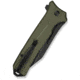 Civivi Knives Neurohaptic EDC 3.74 Folding Clip Point Plain Black Stonewashed Nitro-V Steel Blade, OD Green Textured G10 Handle,C23080-3