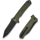 Civivi Knives Neurohaptic EDC 3.74 Folding Clip Point Plain Black Stonewashed Nitro-V Steel Blade, OD Green Textured G10 Handle,C23080-3