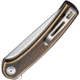 CIVIVI Mini Asticus Linerlock Brass