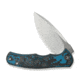 CIVIVI Mini Praxis Flipper Knife Arctic Storm Fat Carbon Fiber Handle - C18026CB-1