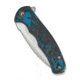 CIVIVI Mini Praxis Flipper Knife Arctic Storm Fat Carbon Fiber Handle - C18026CB-1
