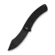 CIVIVI Outlaw Muk Flipper &amp; Button Lock Knife Black G10 Handle 3.47inch Black Stonewashed 14c28n Blade