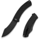 CIVIVI Outlaw Muk Flipper Folding Knife, 3.47in, 14C28N, Nessmuk Blade, G10 Black Handle, C24079-1