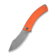 CIVIVI Outlaw Muk Flipper &amp; Button Lock Knife Orange G10 Handle 3.47inch Stonewashed 14c28n Blade