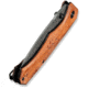 CIVIVI Photonix Flipper &amp; Thumb Stud Knife Guibourtia Wood Handle 3.7inch Damascus Blade C23081b-ds1 - C23081B-DS1