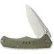 CIVIVI Photonix Flipper &amp; Thumb Stud Knife Od Green Coarse G10 Handle 3.7inch Satin Finished 14c28n Blade C23081b-2 - C23081B-2