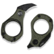 CIVIVI Pyrus Folding Knife, 0.65in, 14C28N, Hawkbill Blade, G10 OD Green Handle, C23038-4