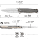CIVIVI Rs71 Knife - C23025-1