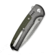 CIVIVI Sentinel Strike Ii Flipper &amp; Thumb Stud &amp; Button Lock Knife Gray Aluminum Handle With Od Green Frn Integral Spacer - C22025D-2