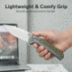 CIVIVI Sentinel Strike Ii Flipper &amp; Thumb Stud &amp; Button Lock Knife Gray Aluminum Handle With Od Green Frn Integral Spacer - C22025D-2