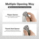 CIVIVI Sentinel Strike Ii Flipper &amp; Thumb Stud &amp; Button Lock Knife Gray Aluminum Handle With Od Green Frn Integral Spacer - C22025D-2