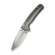 CIVIVI Sentinel Strike Ii Flipper &amp; Thumb Stud &amp; Button Lock Knife Gray Aluminum Handle With Od Green Frn Integral Spacer - C22025D-2