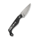 CIVIVI Sokn Fixed Blade Knife Black G10 Handle - C22027-1