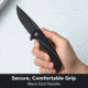 CIVIVI Voidflare Tactical Folding Knife - Model C24040-1 - Lightweight 14c28n Steel Blade With G10 Handle