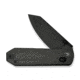 CIVIVI Yonder Thumb Stud &amp; Crossbar Lock Knife Dark Green Canvas Micarta Handle