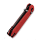 CIVIVI Yonder Thumb Stud &amp; Crossbar Lock Knife Red G10 Handle 2.88inch Black Stonewashed 14c28n Blade