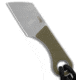 Cjrb CJRB Chip Cleaver Fixed Blade Knife Green G-10 1.2" Satin AR-RPM9 J1939-GN, Green, AR-RPM9, adult, BHQ-201644