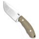 Cjrb CJRB Mutt Fixed Blade Knife OD Green Micarta 3.2" Sand Polish, OD Green, AR-RPM9, adult, BHQ-218871