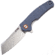 CJRB Crag Linerlock Gray Folding Knife, 3.75 stonewash finish D2 tool steel blade, Gray textured G10 handle, J1904-GYF