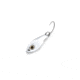 Clam Guppy Flutter Spoon Size 8, 1/50oz, Silver, 110101