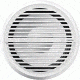 Clarion 10in Subwoofer, Classic Grill, 350 Watt, White CLAR-CMG2512W