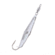 Clarkspoon Spoon Squid #0 with Ball Bearing Swivel, Silver/Silver Flash, Size 6, 0BB-SF