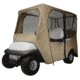 Classic Accessories Fairway Golf Cart Deluxe Enclosure, Long Roof, Khaki 4010556