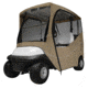 Classic Accessories Fairway Travel Golf Cart Short Roof Enclosure, Khaki 4010582