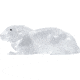 Clear Ballistics Ballistics Gel 3-D Rabbit Target, Clear, CBG-7970