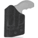 Clip &amp; Carry IWB Kydex Holster for the Smith &amp; Wesson J Frame 442/642/437/637/640/340 2in, Carbon Fiber Black, Right-Handed, SWJ2-CF-BLK-R, EDEMO1