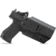 Clip &amp; Carry IWB Kydex Holster for the Walther PDP Compact &amp; Full Size 4in, Black, Left-Handed, WPDP-4-BLK-L