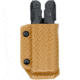 Clip &amp; Carry Kydex Sheath for the Gerber Diesel, Carbon Fiber Brown, GDIESEL-CF-BRN