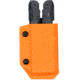 Clip &amp; Carry Kydex Sheath for the Gerber Diesel, Carbon Fiber Orange, GDIESEL-CF-ORNG