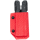 Clip &amp; Carry Kydex Sheath for the Gerber Diesel, Carbon Fiber Red, GDIESEL-CF-RED
