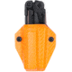 Clip &amp; Carry Kydex Sheath for the Leatherman MUT, Carbon Fiber Orange, LMUT-CF-ORNG