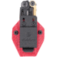 Clip &amp; Carry Kydex Sheath for the Leatherman MUT, Carbon Fiber Red, LMUT-CF-RED