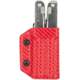 Clip &amp; Carry Kydex Sheath for the Victorinox Swisstool, Carbon Fiber Red, VSTOOL-CF-RED